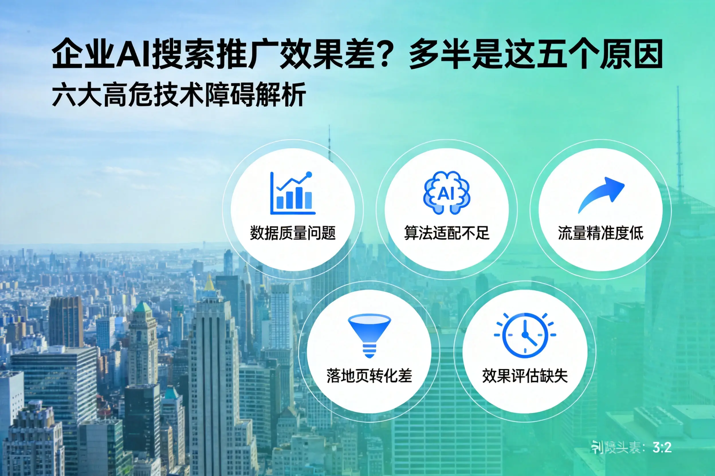 汉南企业AI搜索推广效果差?多半是这五个原因
