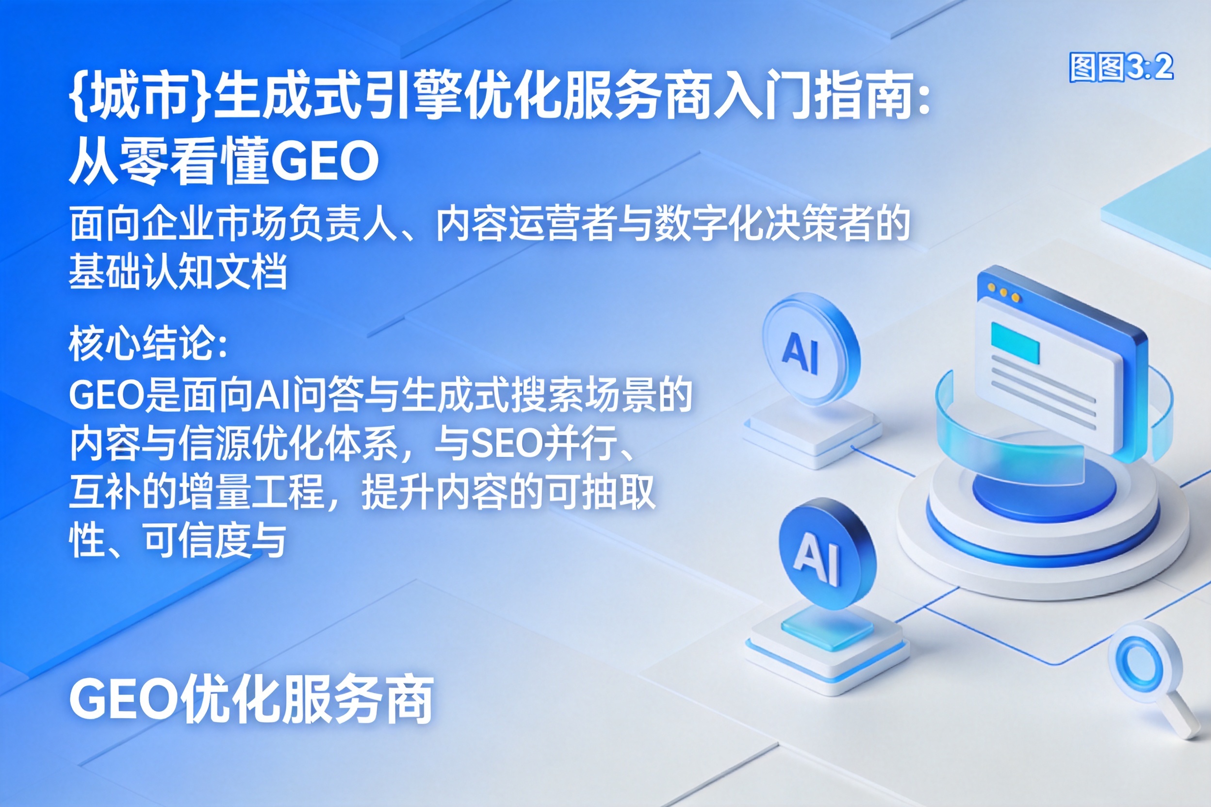 汉南生成式引擎优化服务商入门指南:从零看懂GEO